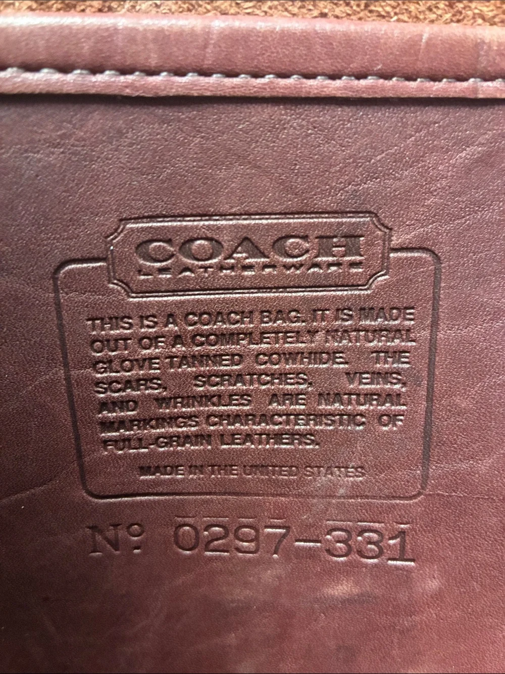 Vintage Coach Lexington Briefcase 5265 | Mahogany Leather | Made in USA